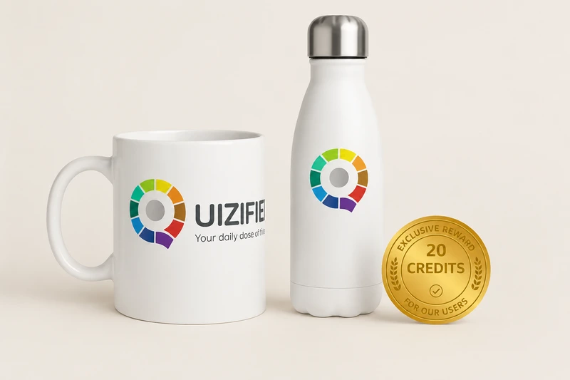 Quizified rewards - mug, water bottle and credits